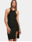 Urban Classics Dress Ladies Rib Knit Neckholder black