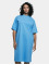 Urban Classics Dress Ladies Organic Long Oversized blue