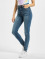 Urban Classics High Waist Jeans Ladies Skinny blau