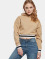Urban Classics Hoody Ladies Short beige