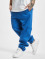 Urban Classics Jogging kalhoty Blank modrý