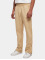 Urban Classics joggingbroek Heavy Terry Garment Dye Slit beige