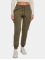 Urban Classics joggingbroek Ladies olijfgroen