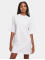 Urban Classics jurk Ladies Organic wit