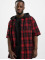 Urban Classics Koszule Hooded Short Sleeve czarny