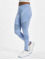Urban Classics Legging Ladies Tech Mesh blau