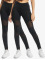 Urban Classics Legging Ladies Tech Mesh 2-Pack zwart