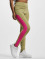 Urban Classics Leggings/Treggings Ladies Color Block khaki