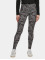 Urban Classics Leggingsit/Treggingsit Ladies Soft Aop musta