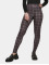 Urban Classics Leggingsit/Treggingsit Ladies Soft Aop  musta