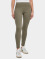 Urban Classics Leggingsit/Treggingsit Ladies High Waist Jersey oliivi