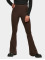 Urban Classics Leggingsit/Treggingsit Ladies Rib Knit Bootcut ruskea