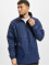 Urban Classics Lightweight Jacket Stand Up Collar Pull Over blue