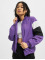 Urban Classics Lightweight Jacket 3-Tone Crinkle purple
