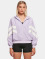 Urban Classics Lightweight Jacket Ladies Crinkle Batwing purple