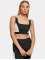 Urban Classics Lingerie Ladies Color Block Bra noir