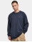 Urban Classics Longsleeve Heavy Oversized Garment Dye blue