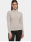 Urban Classics Longsleeve Ladies Modal Turtleneck grijs