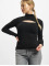 Urban Classics Longsleeve Ladies Cut-Out Turtleneck zwart