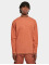 Urban Classics Longsleeves Heavy Oversized Garment Dye pomaranczowy