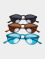 Urban Classics Lunettes de soleil Sunglasses Cypress 3-Pack noir