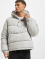 Urban Classics Manteau hiver Hooded Cropped gris
