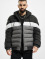 Urban Classics Manteau hiver Colorblock Bubble noir