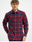 Urban Classics overhemd Checked Flanell rood
