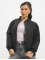 Urban Classics Pilottitakit Ladies Oversized Diamond Quilted Bomber musta