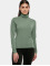 Urban Classics Pitkähihaiset paidat Ladies Modal Turtleneck vihreä