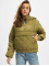 Urban Classics Prechodné vetrovky Ladies Oversized Diamond Quilted Pull Over olivová
