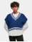 Urban Classics Pullover Ladies Cropped Knit College Slipover blau