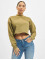 Urban Classics Pullover Ladies Cropped Oversized High Neck olive