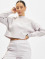 Urban Classics Pullover Ladies Cropped Oversized High Neck purple