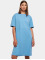 Urban Classics Robe Ladies Organic Oversized Slit Tee bleu
