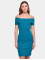 Urban Classics Robe Off Shoulder Rib vert