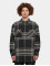 Urban Classics Shirt Long Oversized Checked Summit black