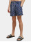 Urban Classics Short de bain Pattern bleu