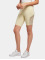 Urban Classics Short Ladies High Waist Lace Inset jaune
