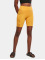 Urban Classics shorts Ladies High Waist Tech Mesh Cycle geel