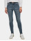 Urban Classics Skinny Jeans Ladies Mid Waist blue