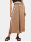 Urban Classics Skirt Ladies Satin Midi beige
