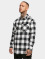 Urban Classics Skjorta Long Oversized Checked svart