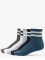 Urban Classics Socken Sporty Half Cuff Logo bunt