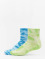 Urban Classics Sokker Tie Dye Socks Short 2-Pack grøn