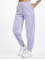 Urban Classics Spodnie do joggingu Ladies High Waist Ballon Velvet fioletowy