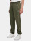 Urban Classics Spodnie do joggingu Small Embroidery zielony