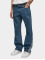 Urban Classics Straight Fit Jeans Organic Triangle blå