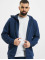 Urban Classics Sweat capuche zippé Basic Terry  bleu