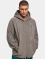 Urban Classics Sweat capuche zippé Polar Fleece gris